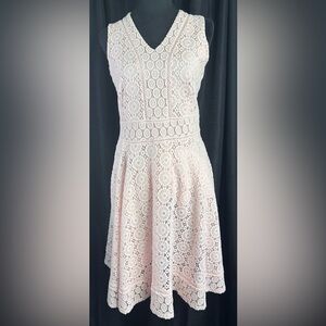 Charter Club Light Pink Lace Dress d10